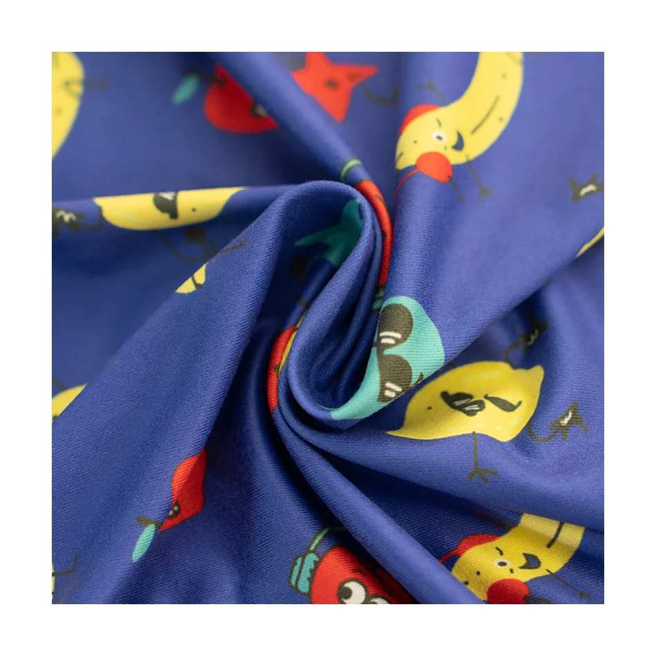 New Customizable Printing Microfiber Natural Style Naturally Polyester Fabric