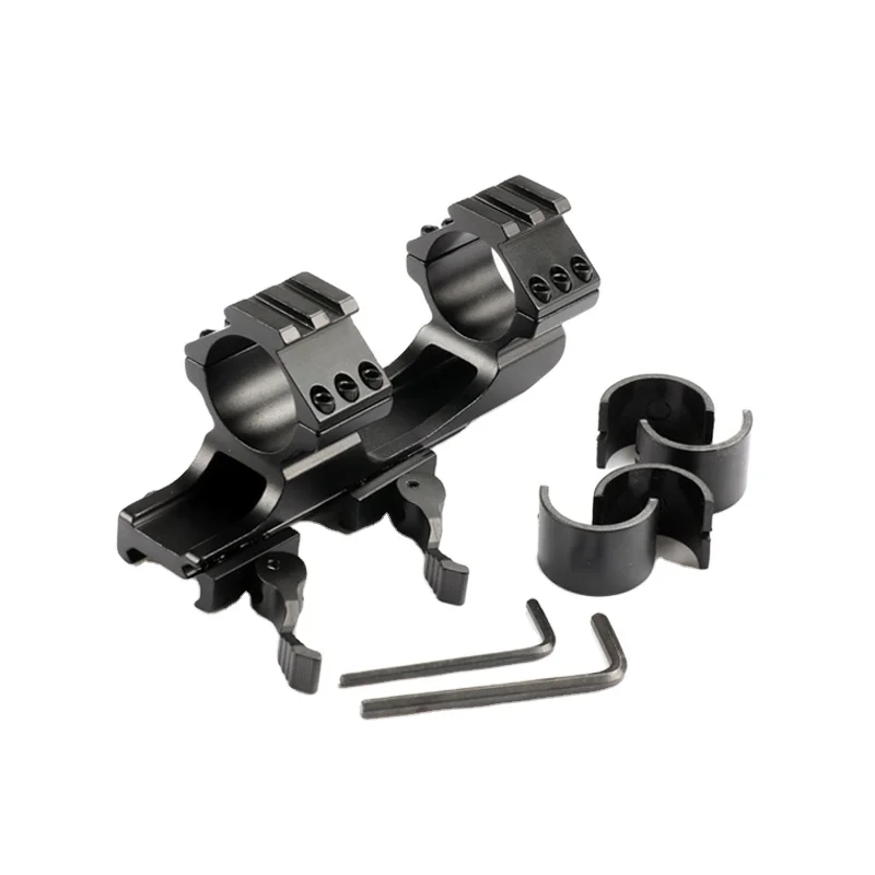 Quick Detach Cantilever Scope Mount 25mm 30mm Double Rings Dual Ring Scope Mount