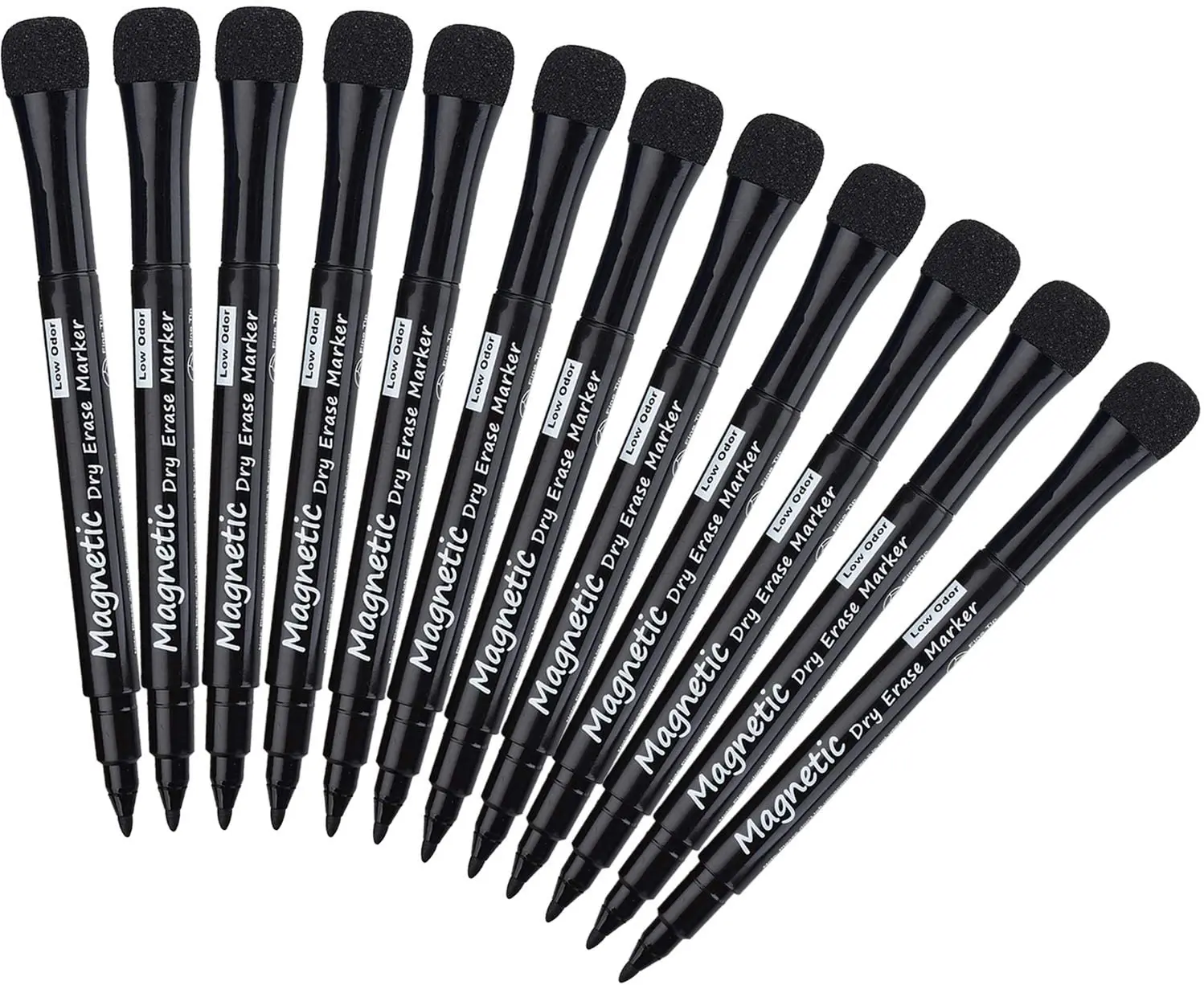 Office School Supplies Non Toxic Magnetic Dry Erase Whiteboard Markers with Brush Customized Office Use Whiteboard Marker Pen