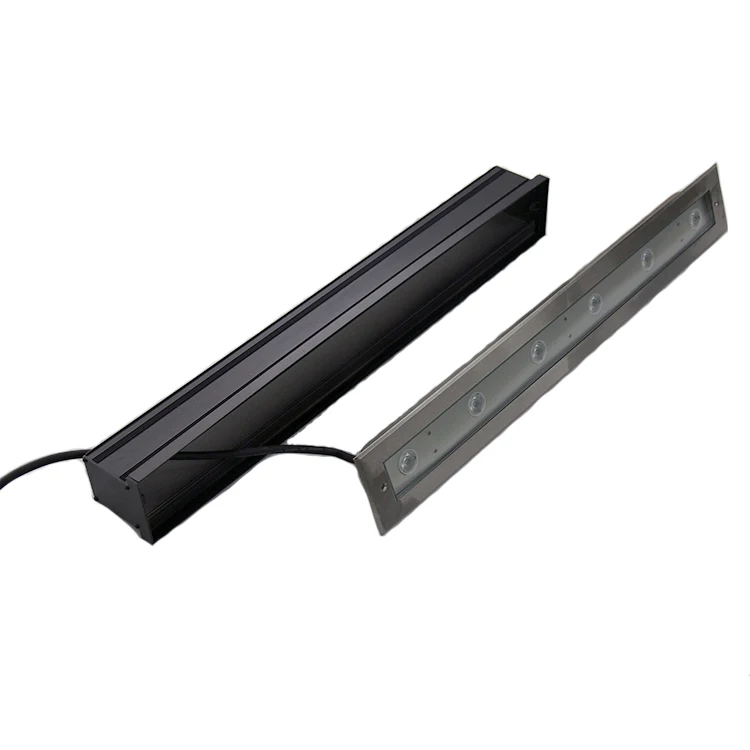 Открытый из нержавеющей стали DMX DALI 200VAC ip67 ip68 водонепроницаемый квадратный наземный линейный круглый бассейн светодиодный подземный свет