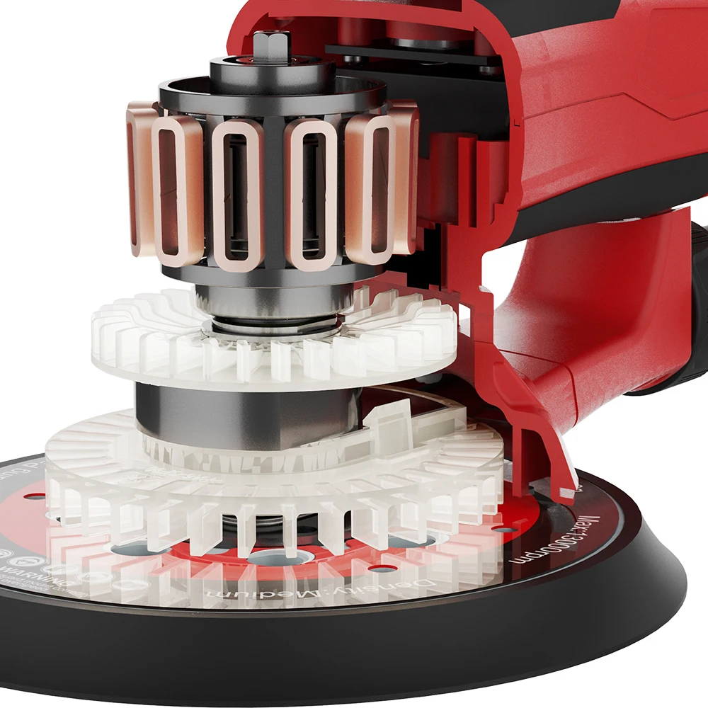 New Design Electric Brushless Orbital Sander Speed Control With Vacuum Function eccentric grinding machine