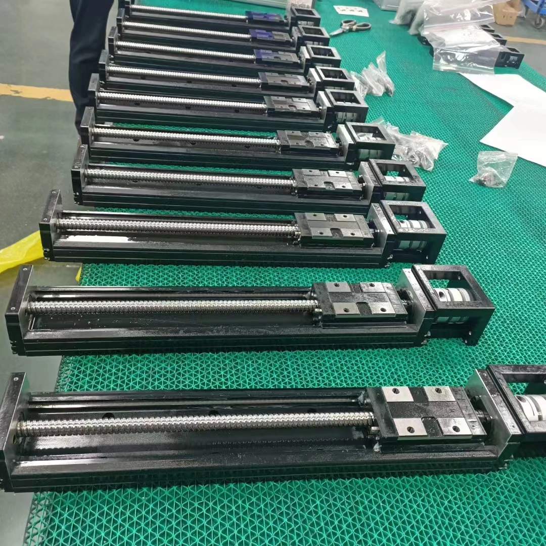 Synchronous belt high-precision drive Linear module Independent production Multi axis combination Easy to install