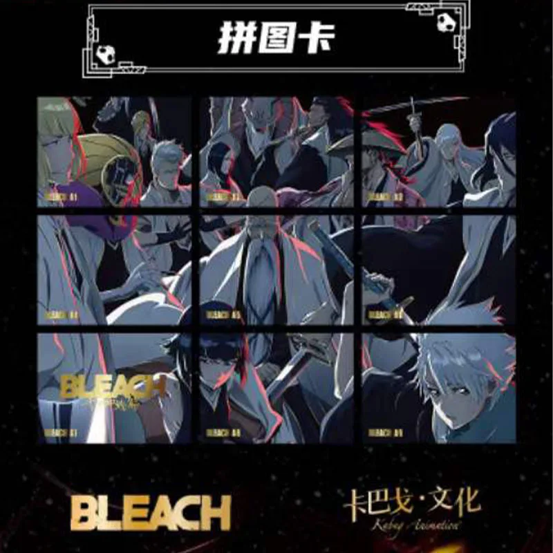 Wholesale Bleach TCG Game Collectible Card Japanese Anime Death God Kurosaki Ichigo Rare Cards Booster Box Table Playing Toys