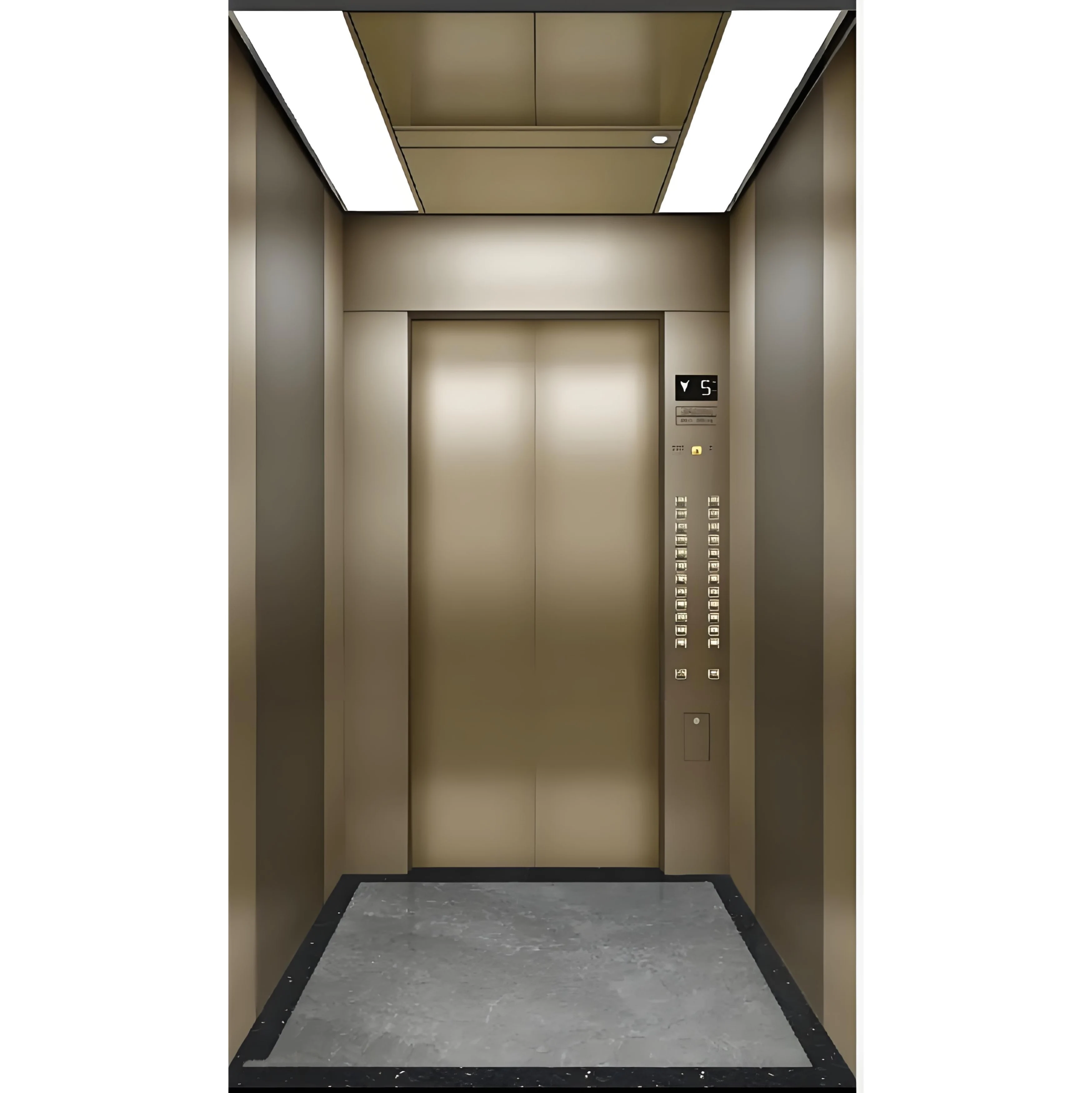 ZLE Small Villa Lift Fashion Design High Quality Residential Elevator Small Home Lift