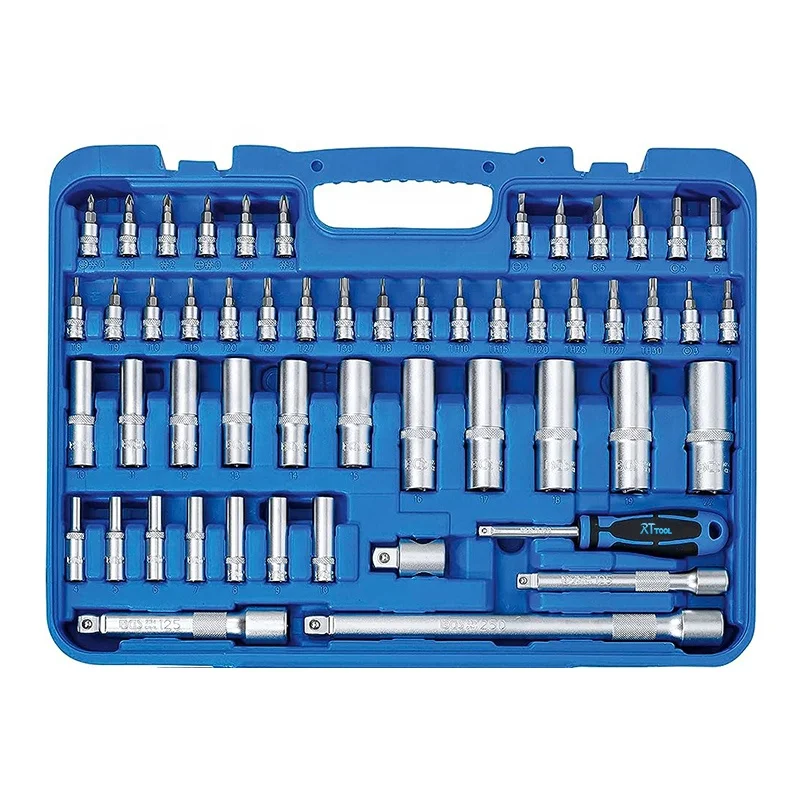 rt 192Pcs Automotive Motorcycle Tool Set Kit Home Socket Mechanic Wrench Ratchet Sockets Sets Hand Tools
