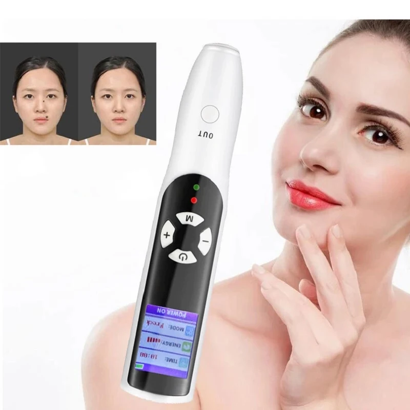 2021 Latest 2 in 1 Ozone Fibroblast Plasma Pen For Eyelid And Face Lifting Wrinkle Spot Mole Freckle Removal Skin Care Equipment
