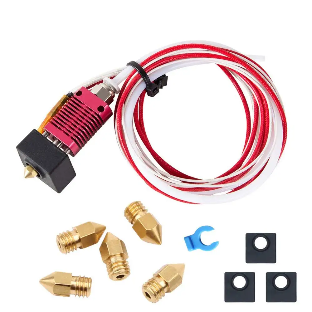 YouQi 3D Printer Extruder Assembled MK8 Hot End Sprinkler Kit for CR-10 CR-10S S4 S5 3D Printer