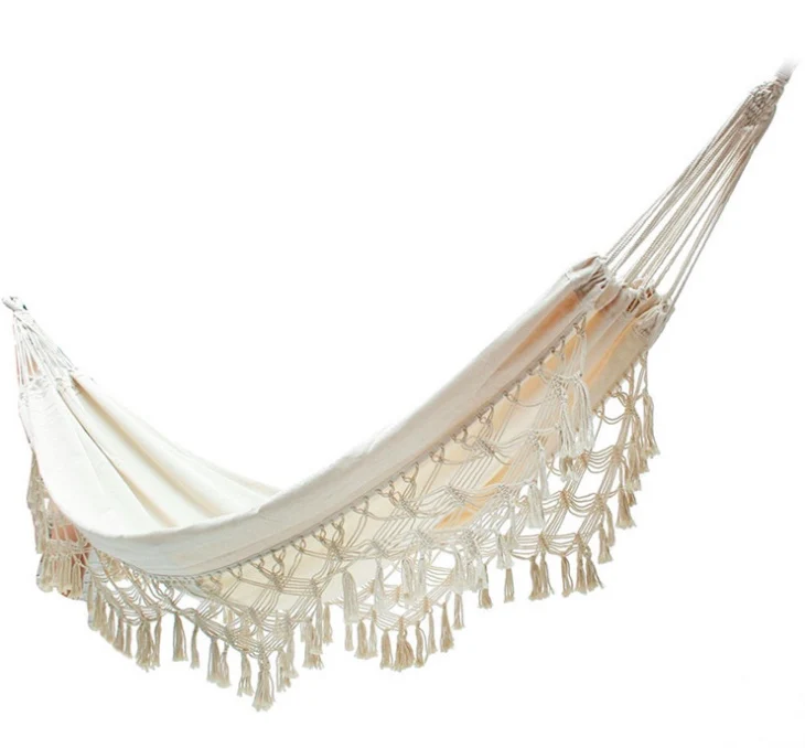 high quality Cotton Hammock With tassel