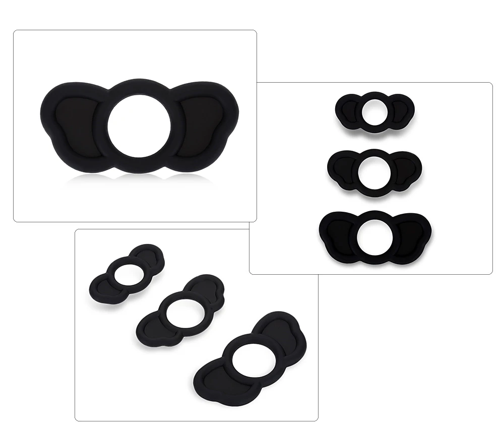 3 pcs Adult Elephant cock Rings Silicone Penis Rings for  Men  Delay  Rings  Sex Toys For Male