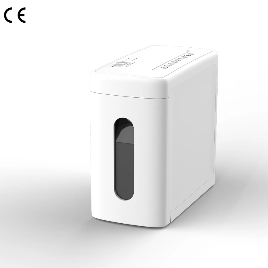 Hot sales 9.1L P4 6 sheets cross cut 40dB super silent paper shredder