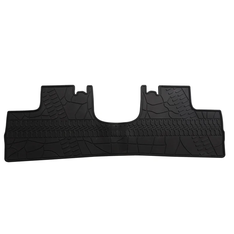 All Weather Rubber Vehicle Floor Mats for Jeep Wrangler JK