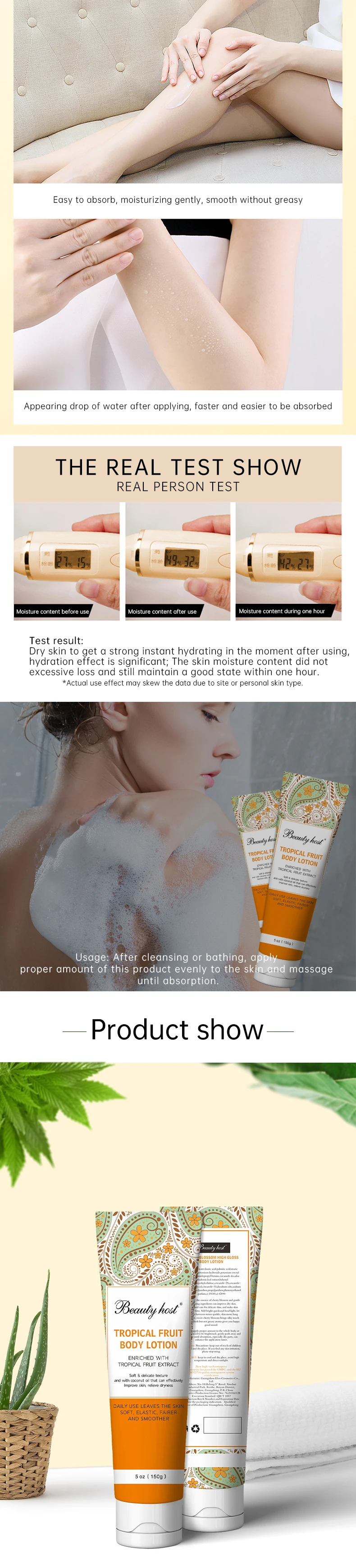 Body Lotion Cream Private Label Organic Moisturizing Shea Butter Skin Whitening Cream for Black Skin