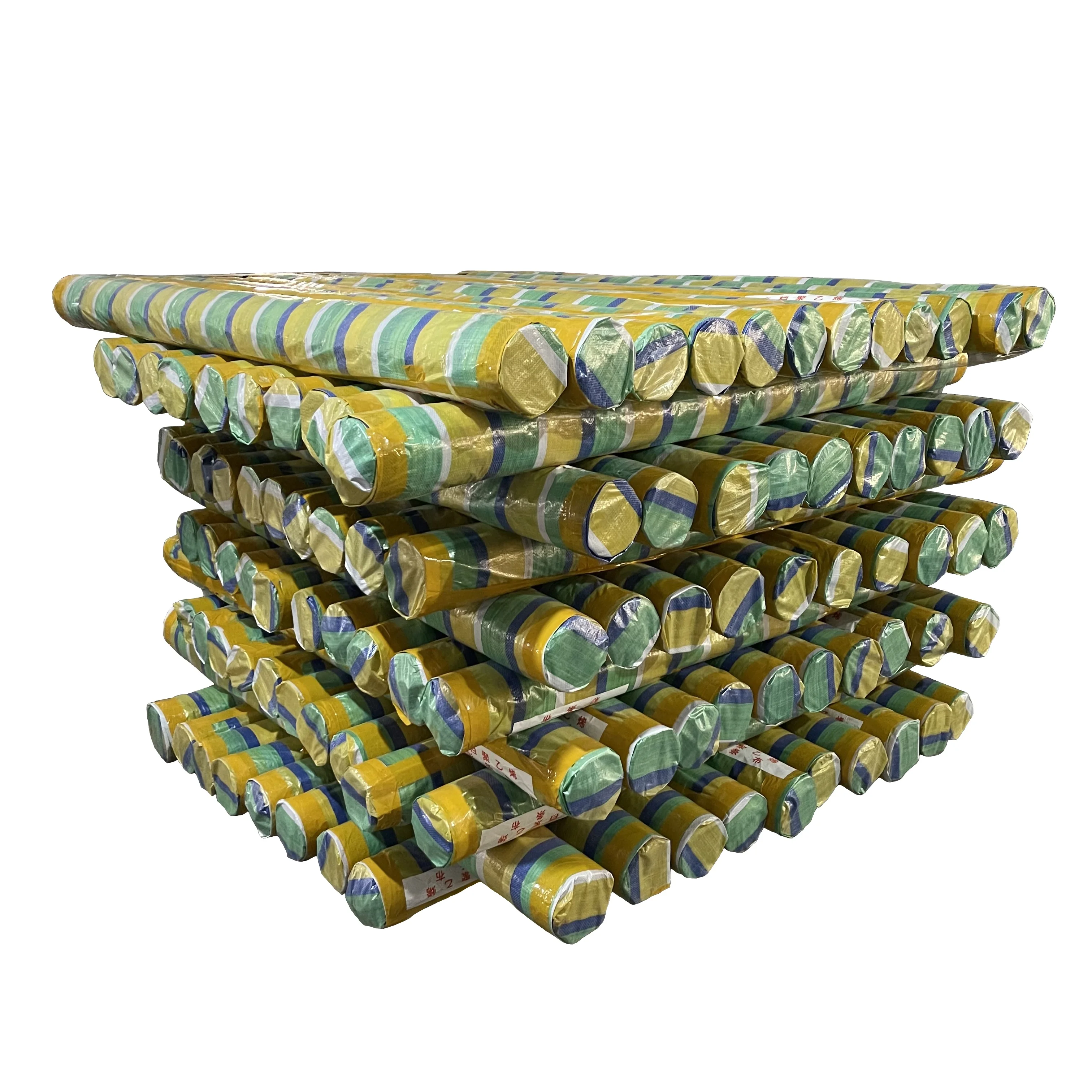 Plastic Canvas Sheets Strip Tarpaulin PE Material 3 Colors High Quality Good Price Widely Usage