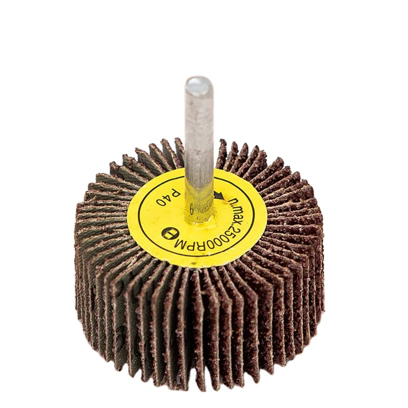 Good Price In Different Sizes Mounted Sanding Cloth Spindle Mounted Cloth Flap Wheel,Flap Wheel With Shank