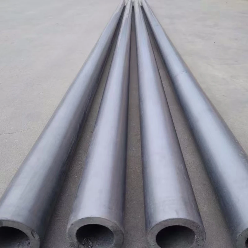 metal foundry OEM Customized refractory material industrial furnace sintered Silicon carbide ceramic tube