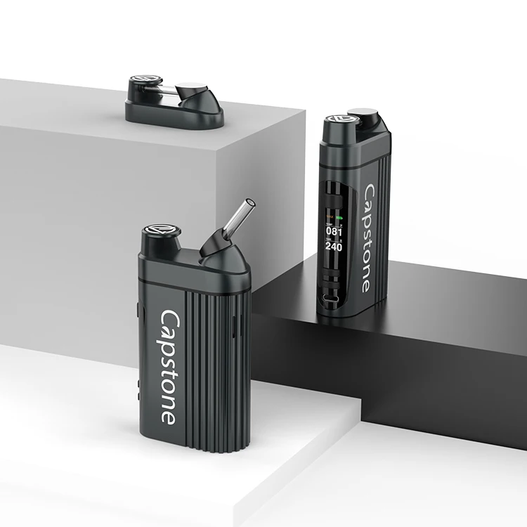 
E-health Cigarette Dry Herb Vaporizer Ceramic Chamber Weed Vape Temp Control Vaporizer 