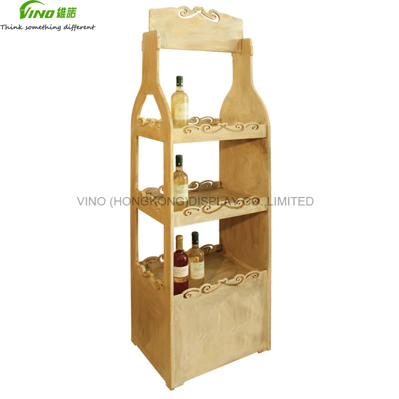 Floor Wooden Display Racks - wine racks free standing floor - Bottle Pop, Flat Pack Wooden Wine Racks