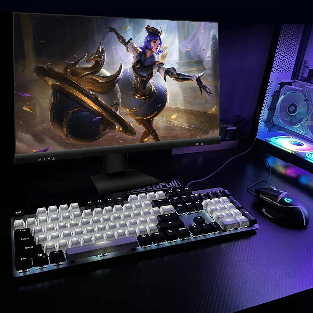 High Quality Gaming pc Core I3 I5 I7 27' curved Screen Gaming Monoblock All In One Pc Desktop Computer Gamer