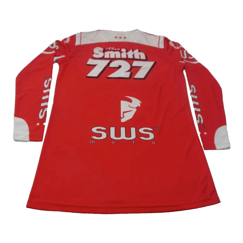 Motorcross jersey custom made in top quality and fast turnaround
