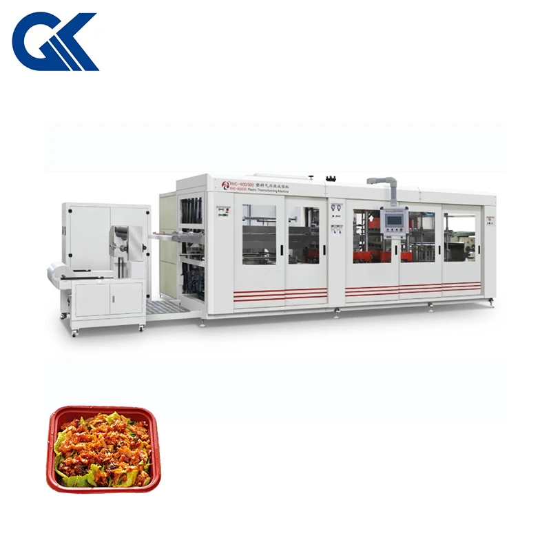 Automatic PS Food Container Dish Foam Production Line Thermoforming Machine (SGW-680/550)