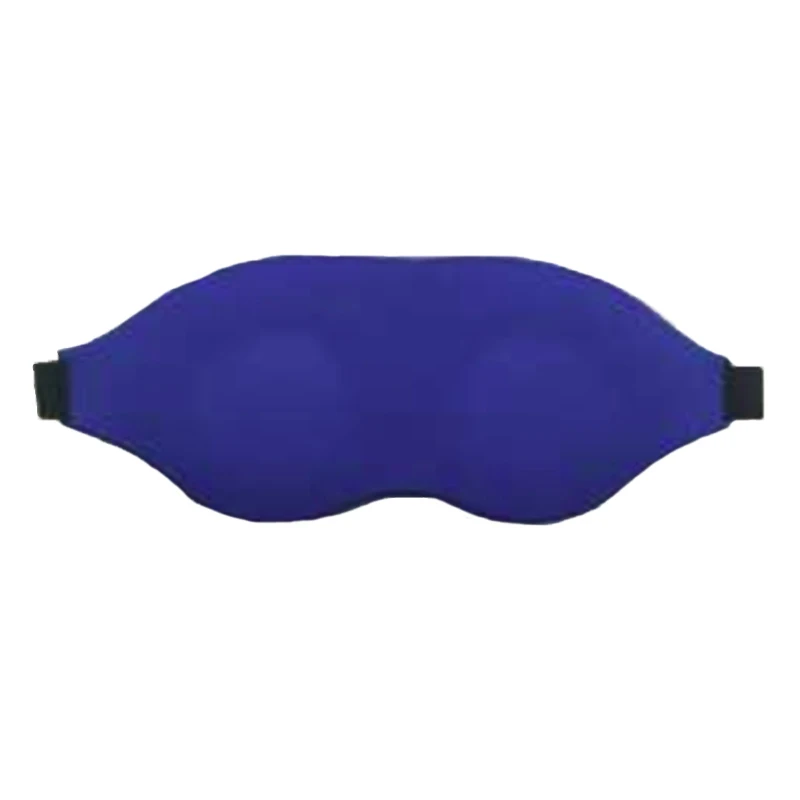 3D eye mask with flat outer surface
