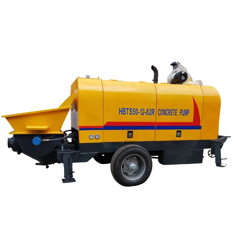 HBTS strong sealing and high pressure resistance concrete pump china 40m3/h 50m3/h hot selling concrete pumps