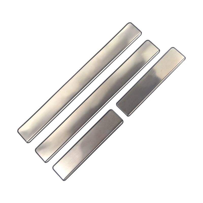 Custom all car threshold bar modified stainless steel welcome door border stamping metal aesthetic protection