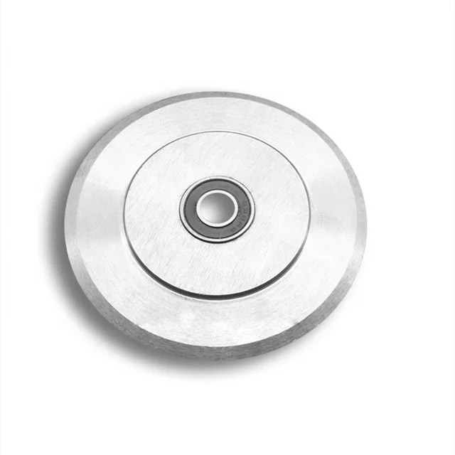 Round Rotary Cutting Knives Tungsten Steel Perforation Blade For Corrugated Board Slitting Part