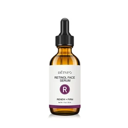 Private Label Vitamin C Serum Retinol Hyaluronic Acid Serum For Brightening Firming &hydrating For Face Day & Night Skin Reset