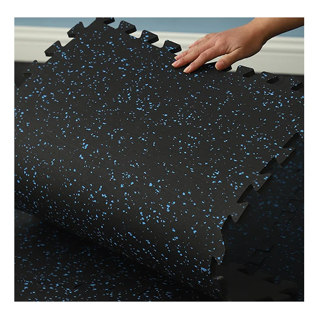 hot sale thickening Custom Color Weight Lifting gym puzzle floor mat for fitness