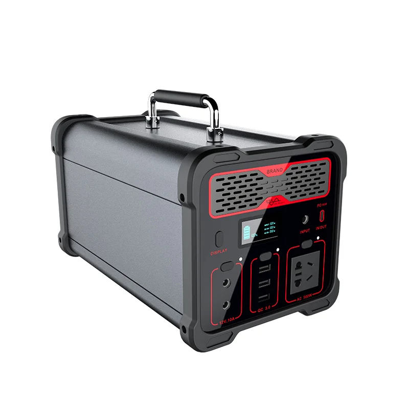 YTGEE Portable Energy Storage Power Supply 500W 160000mah  Pure Sine Wave for Camping High Capacity Outdoor Solar Power Station