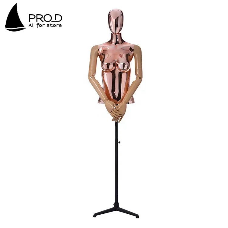 Clothing Store Window Display Plastic Plating Wedding Mannequins Female Realistic Full Body