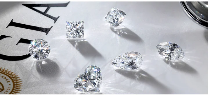Round Cushion Cut VS2 Cvd Loose White Party Diamond Pcs Color Grown Carat Weight Origin Type Synthetic Certificate Shape Lab