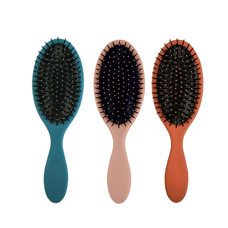 2023 Hot Sale Painting Color Air Cushion Hair Brush With   Private label Nylon Hair Brush