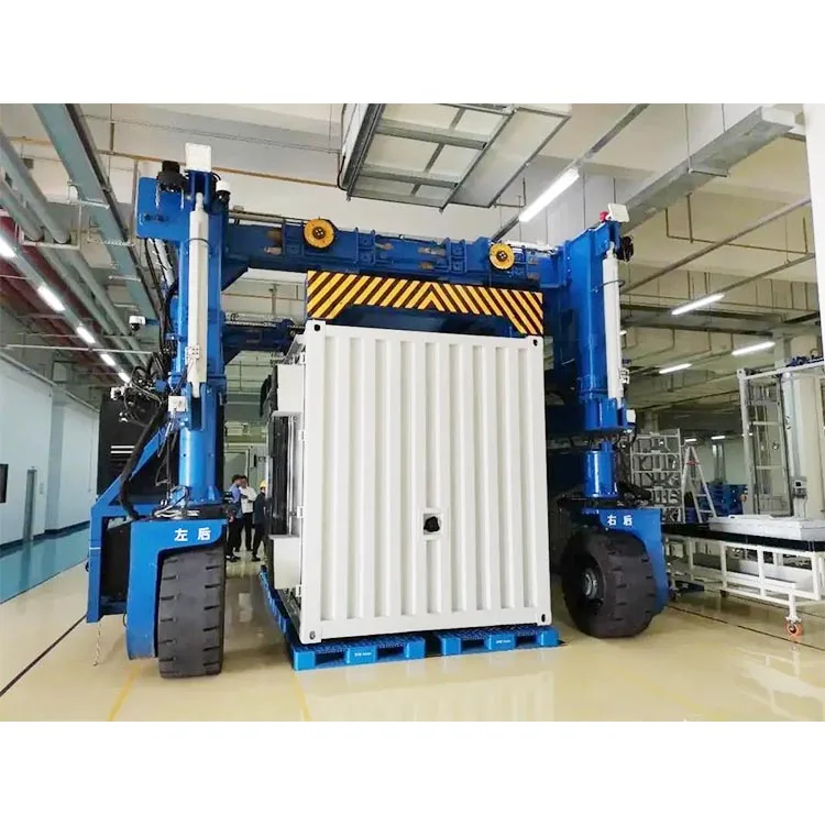Empty Container Handler Multicab Carry Gantry Rubber Type Hook Lift Container Straddle Carrier