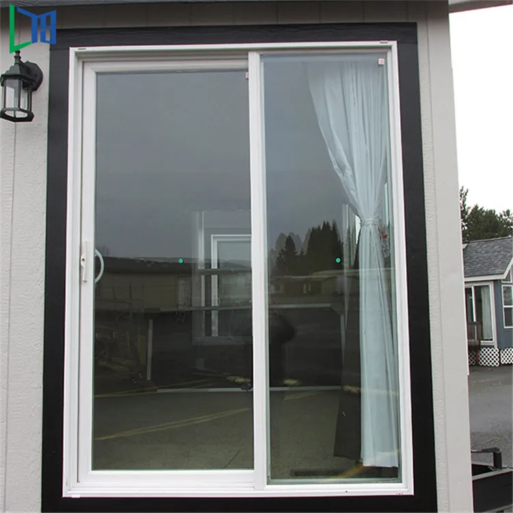 Soundproof aluminum sliding glass door system design for balcony factory price aluminum sliding double glazed doors