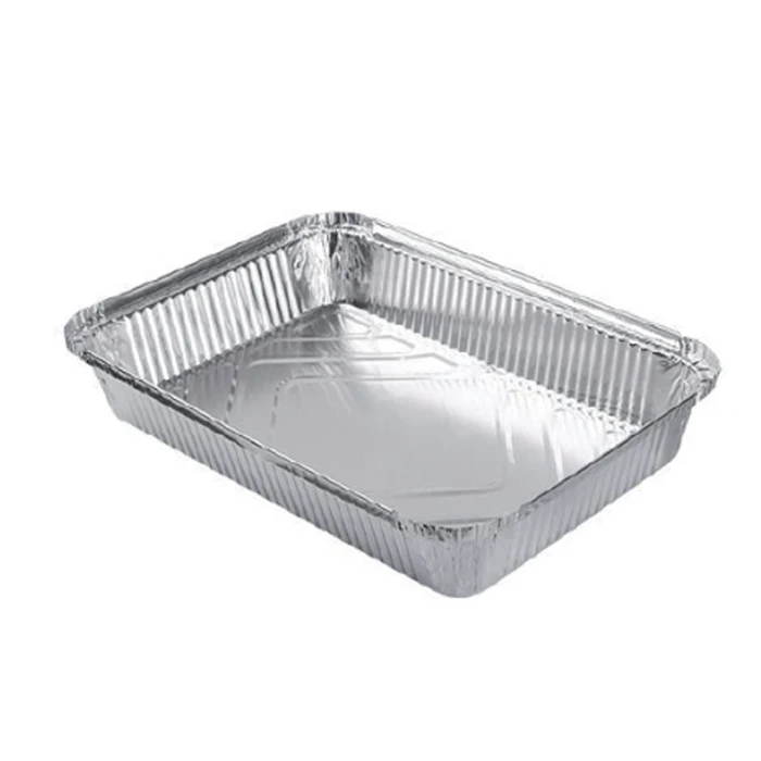 Factory 8011 alloy 250ML Disposable aluminium foil container Food Usage aluminum foil container