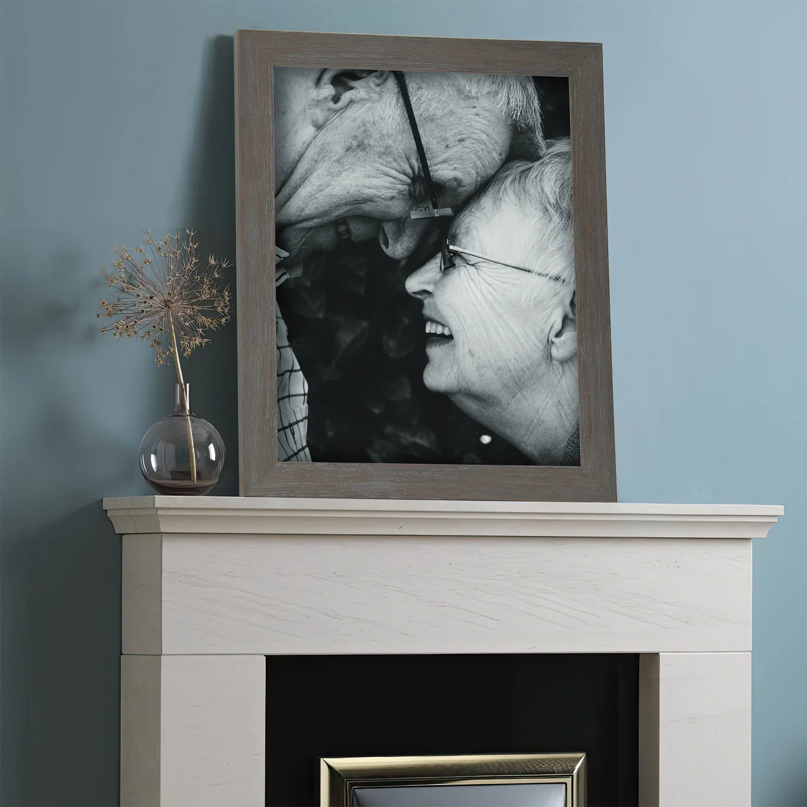 Frame Display Rustic Barn Wood Wall Mounted Classic Wood Photo Picture Frame 11X14