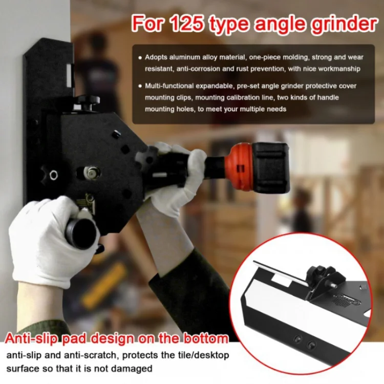 45 Degree Angle Cutting Machine Chamfering Machine Small Edge Grinder Angle Grinder Chamfer Bracket