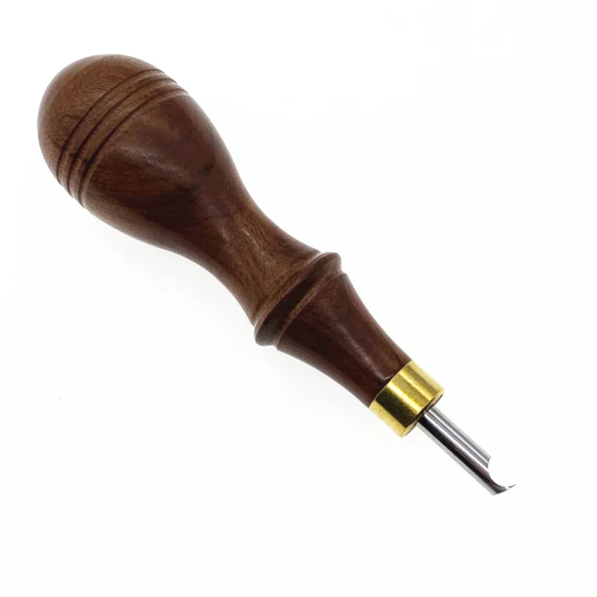 6PCS Gourd handle  padauk stainless steel watch back cover pry knife