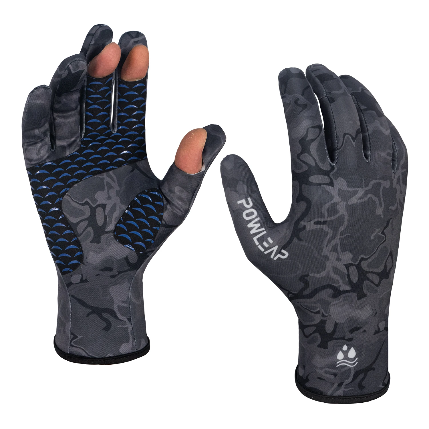 Artificial Wool Fleece Lined Waterproof gloves for winter Thermal Warm gloves for Ice Snow fishing