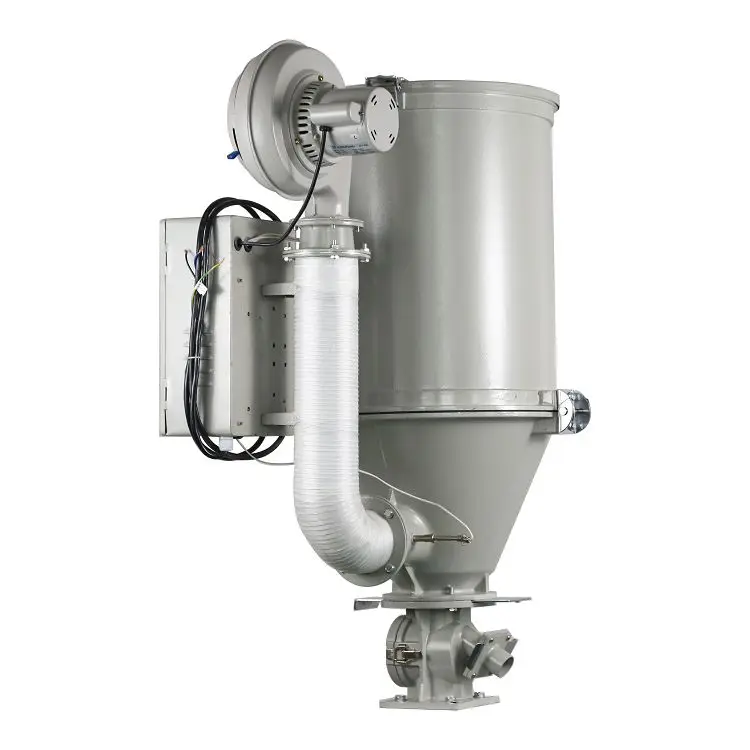 Vertical Broken Plastic Granules Dryer Industrial Plastic Material Hopper Dryer