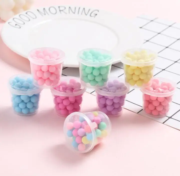 Artificial Macaron Plastic Beads DIY Colorful Beads Ornaments  Phone Shell Accessories