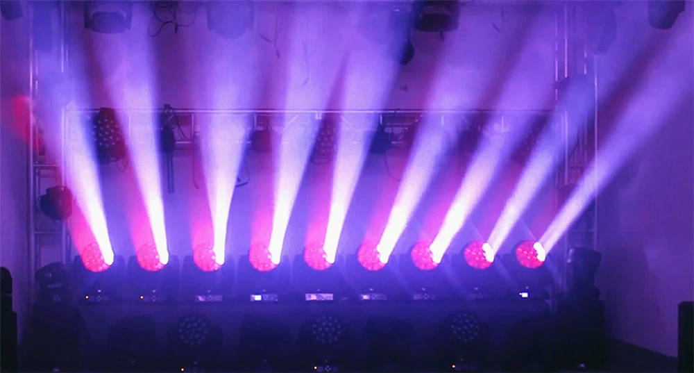 K10 Bee eye led wash moving head 19x15 wash zoom beam stage lights