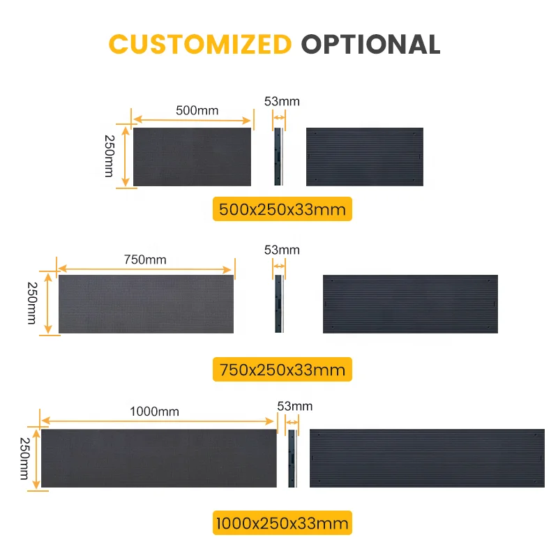 Convenient Maintenance Retail Stores HD Led Video Wall P1.5 P1.9 P2.5 P3 P4 Full Color Indoor Led Screen For Advertising Display