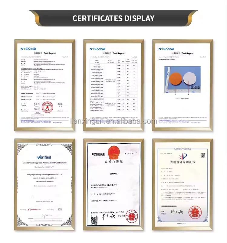 CARROAD 3/5/6/7 inch Buffing Pad Grid Foam Pad for Auto Buffer Polisher Compounding Polishing Waxing For DA/RO/GA Car Polisher