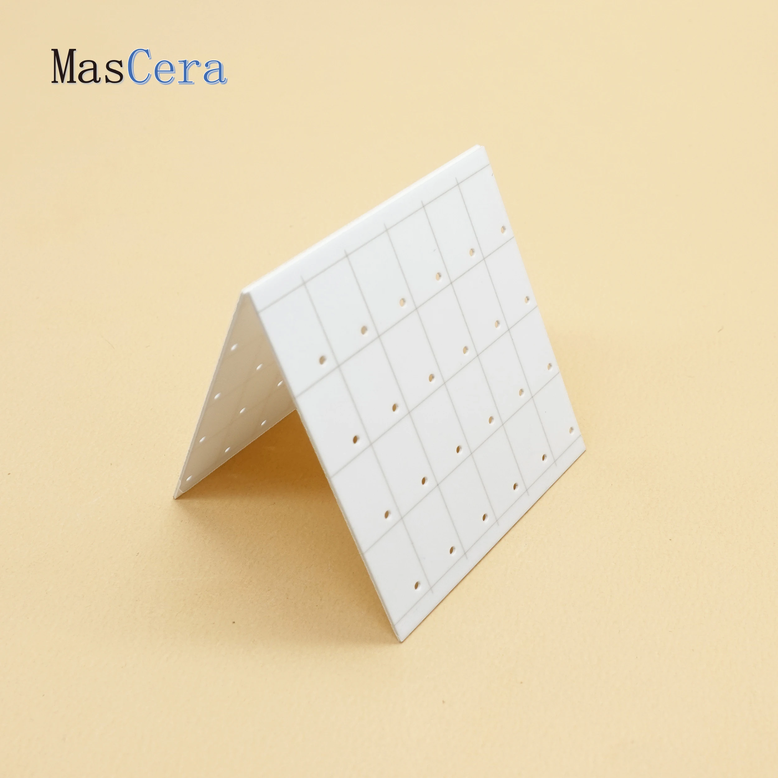 Metallized Alumina Al2O3 Ceramic Plate for PCB