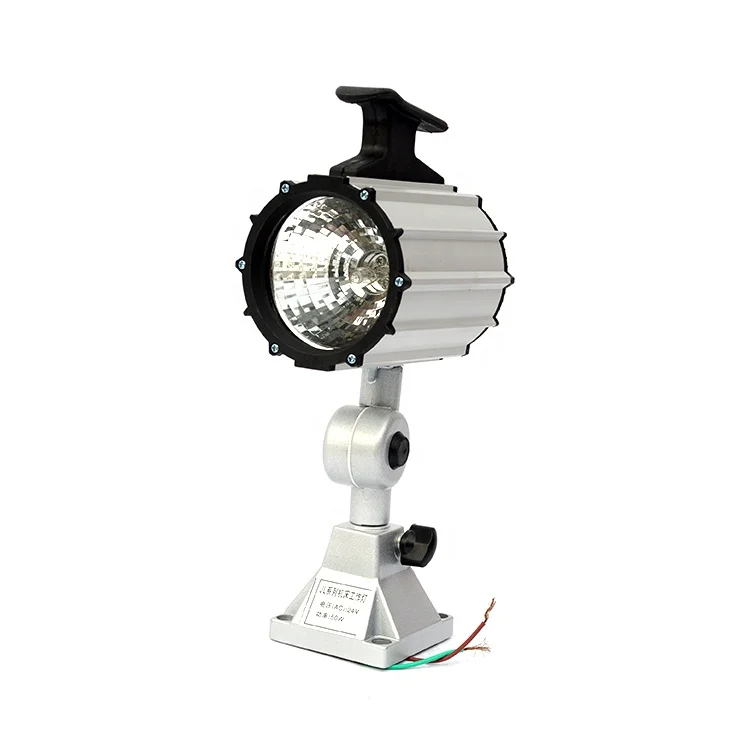 12w Industrial Machine Light Ip68 110-220v Adjustable Short Arm Led Work Light For Lathe Cnc Milling Drilling Machine