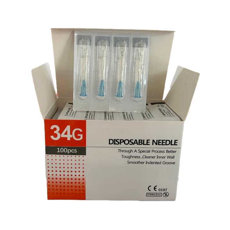 With CE ISO Marked Bd Ultra-Fine Beauty Injection Korean Disposable Hypodermic Needle Meso Needle For Mesotherapy