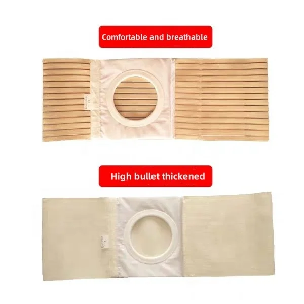 ostomy accessaries high quality adaptable colostomy bag bandage ostomy abdominal belt ostomy waistband